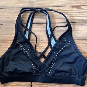 Victoria’s Secret Blackout Lasercut Strappy Sports Bra